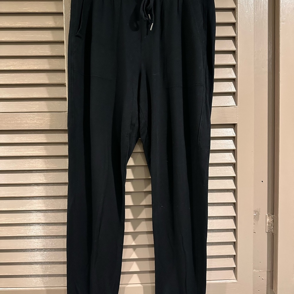 Splendid Black  Sweatpants with Drawstring Size Medium